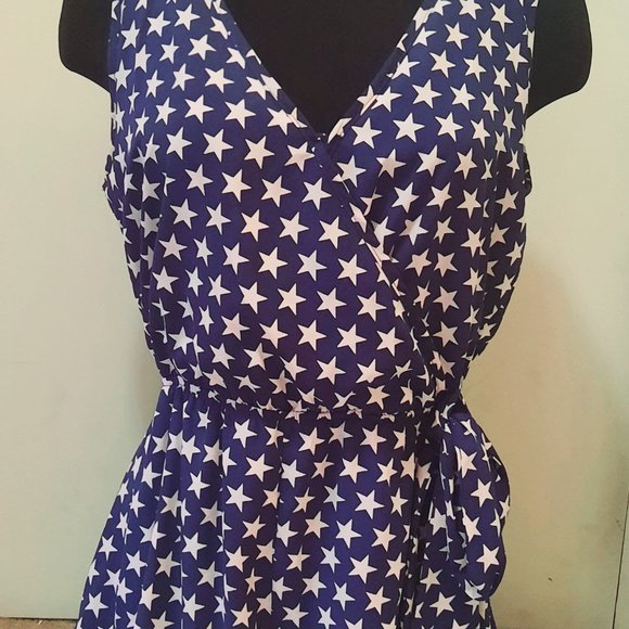 Altar'd State Star Spangled Romper - Picture 2 of 8